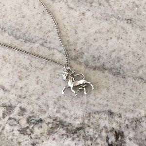 Silver Unicorn 🦄 Necklace